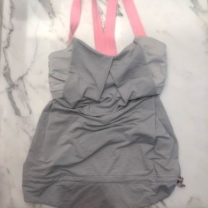 MOVING SALE Lululemon Pink / Grey Top